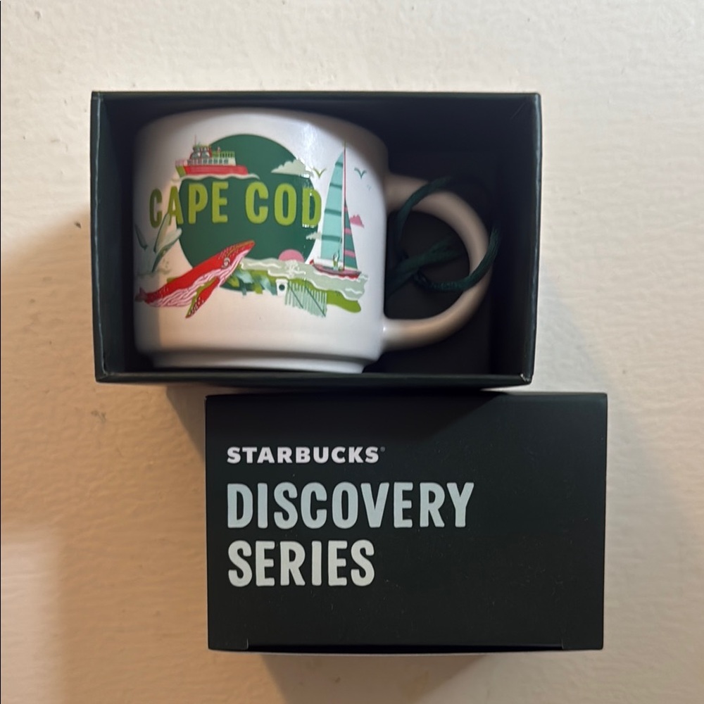 Starbucks Cape Cod Ornament Discovery Series New in Box